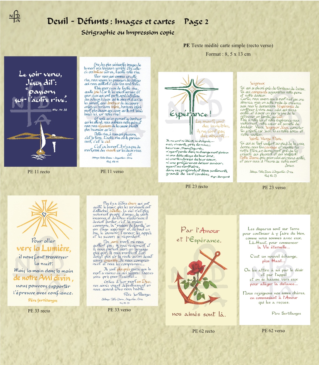 Abbaye Argentan Images Deuil Défunts septembre 2024 page 2